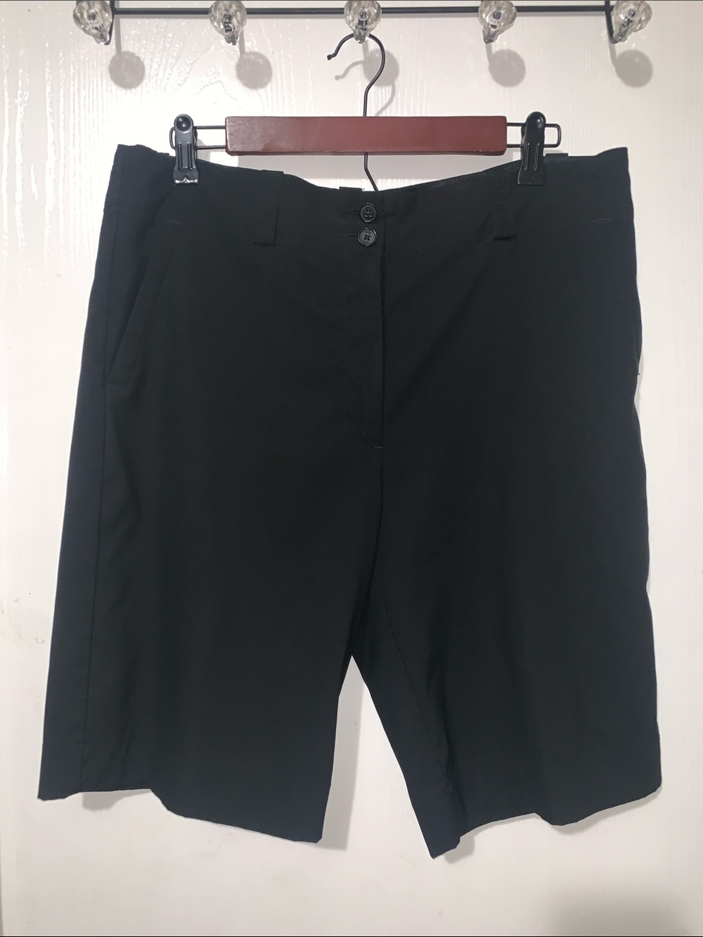 Nike Black Dri-FIT Golf Athletic Shorts